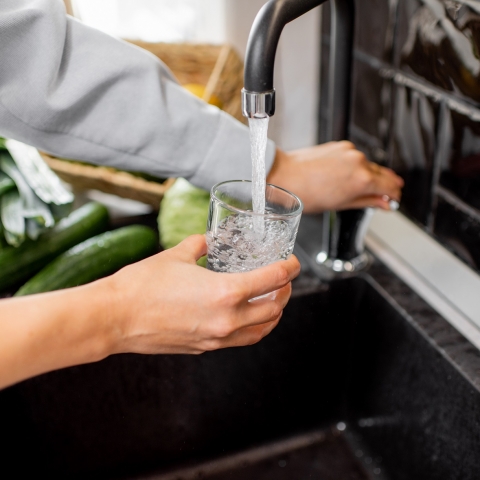 Bere acqua imbottigliata è più sicuro che bere acqua del rubinetto? (=FALSO)